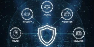 What are the top 7 principles of cybersecurity ethics?